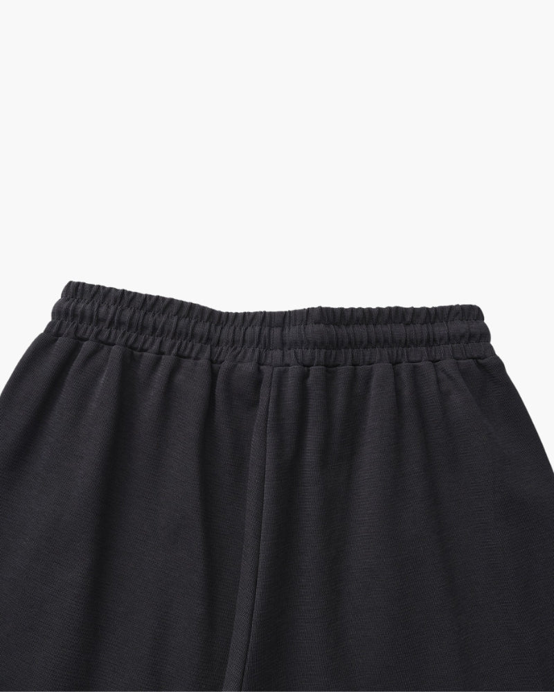 Men's Lightweight Court Shorts with Elastic Waist and Side Pockets