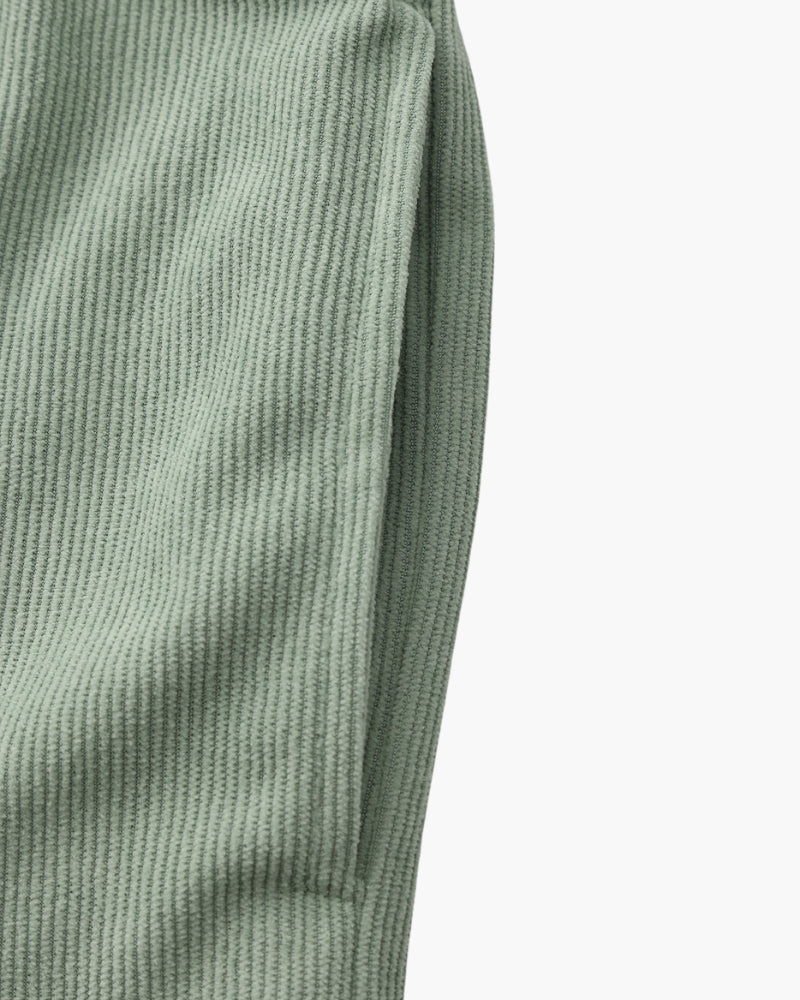 Men's Corduroy Shorts with Drawstring Waist and Relaxed Fit