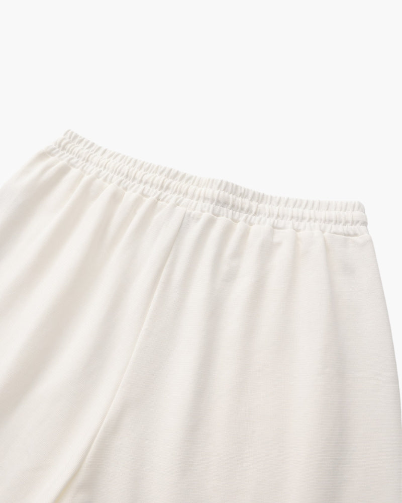 Men's Lightweight Court Shorts with Elastic Waist and Side Pockets