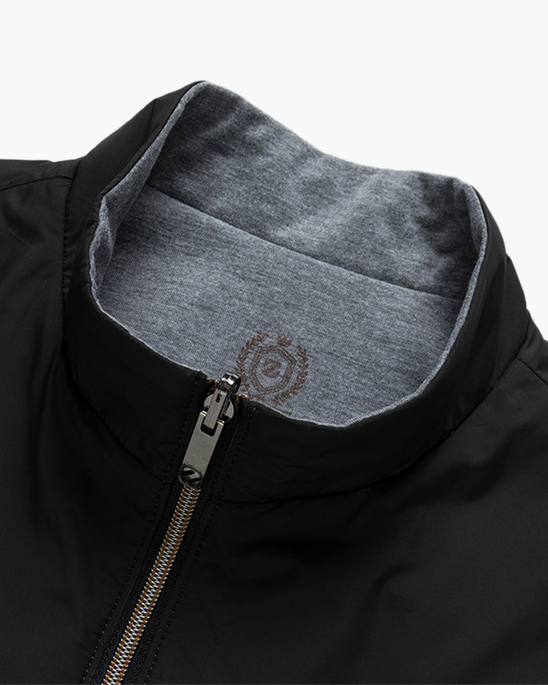 Men's Slim Fit Zip Bodywarmer with Soft Fleece Lining